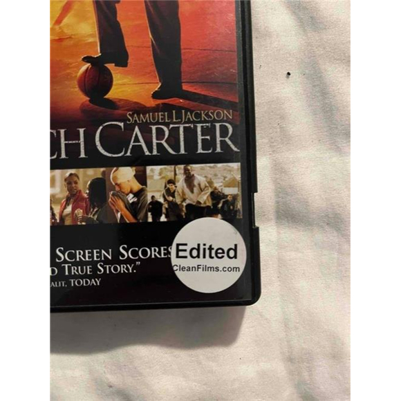 Rare Coach Carter DVD, Orginal DVD but Also Second DVD From CleanFilms Edited - Picture 8 of 8
